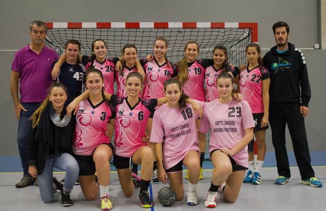 L'équipe ASPTT GRASSE-MOUANS SARTOUX HB est une équipe de handball. Elle utlise SportEasy qui est l'appli de référence pour organiser vos matchs & entraînements et gérer votre équipe de foot, rugby, basket ou tout autre sport. Gratuit, SportEasy est disponible sur le web, sur iPhone et sur Android.