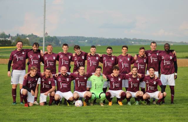 Fc Courtedoux 1 is a football team. They are using SportEasy, the best web and mobile app to manage any sports team (football, soccer, rugby, basketball, baseball, hockey, volleyball...). Coaches and managers can organize the games and practices or send group messages to their players. Players have convenient access to their schedule or statistics. SportEasy is free and available online and there’s an app for iPhone and Android.