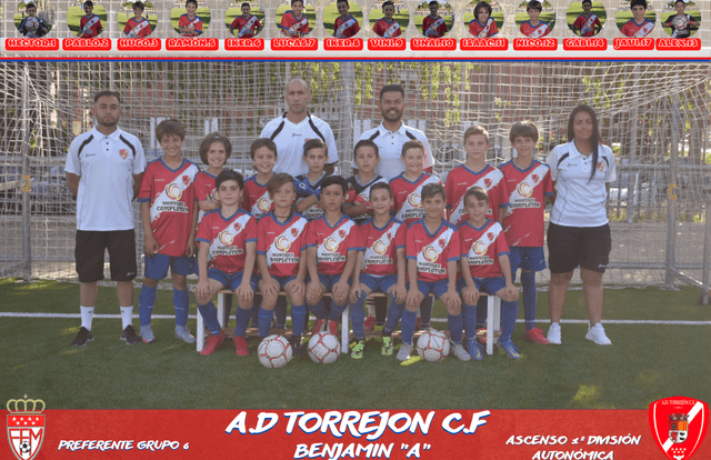 ALEVIN "A" F-7 A.D TORREJON C.F is a football team. They are using SportEasy, the best web and mobile app to manage any sports team (football, soccer, rugby, basketball, baseball, hockey, volleyball...). Coaches and managers can organize the games and practices or send group messages to their players. Players have convenient access to their schedule or statistics. SportEasy is free and available online and there’s an app for iPhone and Android.