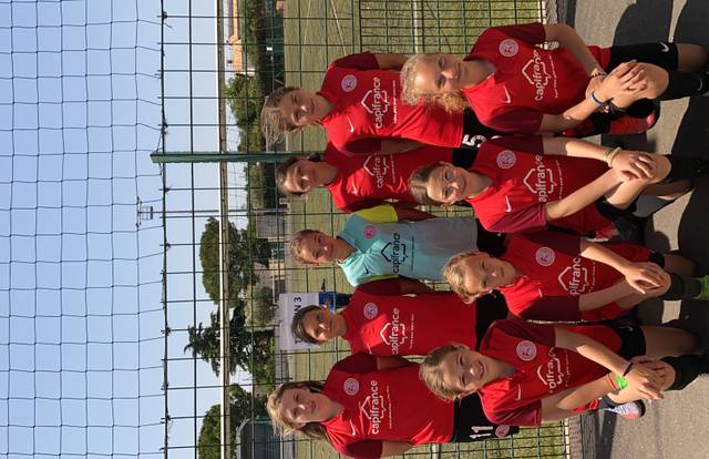 U18F is a football team. They are using SportEasy, the best web and mobile app to manage any sports team (football, soccer, rugby, basketball, baseball, hockey, volleyball...). Coaches and managers can organize the games and practices or send group messages to their players. Players have convenient access to their schedule or statistics. SportEasy is free and available online and there’s an app for iPhone and Android.