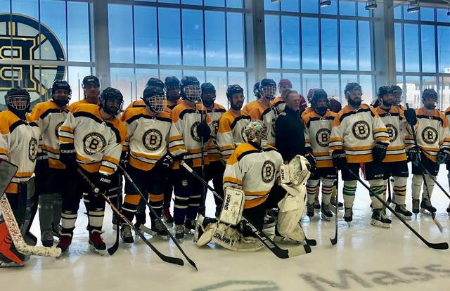 2025 - IBEW Local 103 Apprentice Hockey is a ice_hockey team. They are using SportEasy, the best web and mobile app to manage any sports team (football, soccer, rugby, basketball, baseball, hockey, volleyball...). Coaches and managers can organize the games and practices or send group messages to their players. Players have convenient access to their schedule or statistics. SportEasy is free and available online and there’s an app for iPhone and Android.