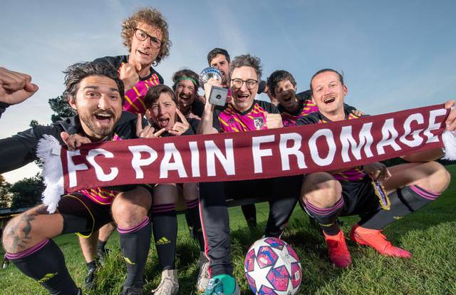 FC PAIN FROMAGE is a football team. They are using SportEasy, the best web and mobile app to manage any sports team (football, soccer, rugby, basketball, baseball, hockey, volleyball...). Coaches and managers can organize the games and practices or send group messages to their players. Players have convenient access to their schedule or statistics. SportEasy is free and available online and there’s an app for iPhone and Android.