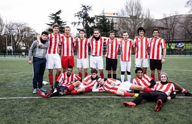 Friends Fun and Football Club B  is a football team. They are using SportEasy, the best web and mobile app to manage any sports team (football, soccer, rugby, basketball, baseball, hockey, volleyball...). Coaches and managers can organize the games and practices or send group messages to their players. Players have convenient access to their schedule or statistics. SportEasy is free and available online and there’s an app for iPhone and Android.