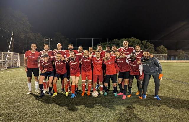 SopraSteria Foot is a football team. They are using SportEasy, the best web and mobile app to manage any sports team (football, soccer, rugby, basketball, baseball, hockey, volleyball...). Coaches and managers can organize the games and practices or send group messages to their players. Players have convenient access to their schedule or statistics. SportEasy is free and available online and there’s an app for iPhone and Android.