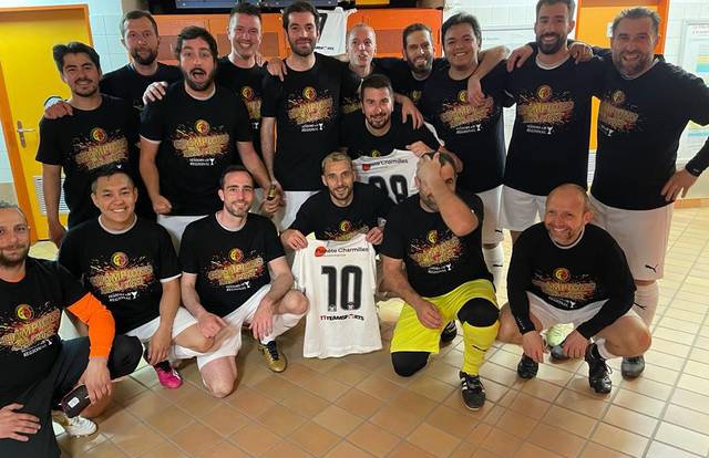 AS Charmilles +30 is a football team. They are using SportEasy, the best web and mobile app to manage any sports team (football, soccer, rugby, basketball, baseball, hockey, volleyball...). Coaches and managers can organize the games and practices or send group messages to their players. Players have convenient access to their schedule or statistics. SportEasy is free and available online and there’s an app for iPhone and Android.