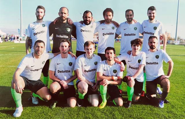 Deloitte FC is a football team. They are using SportEasy, the best web and mobile app to manage any sports team (football, soccer, rugby, basketball, baseball, hockey, volleyball...). Coaches and managers can organize the games and practices or send group messages to their players. Players have convenient access to their schedule or statistics. SportEasy is free and available online and there’s an app for iPhone and Android.